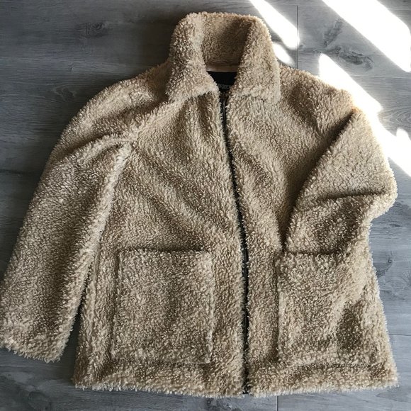 Steve Madden Sherpa Coat - Picture 1 of 3